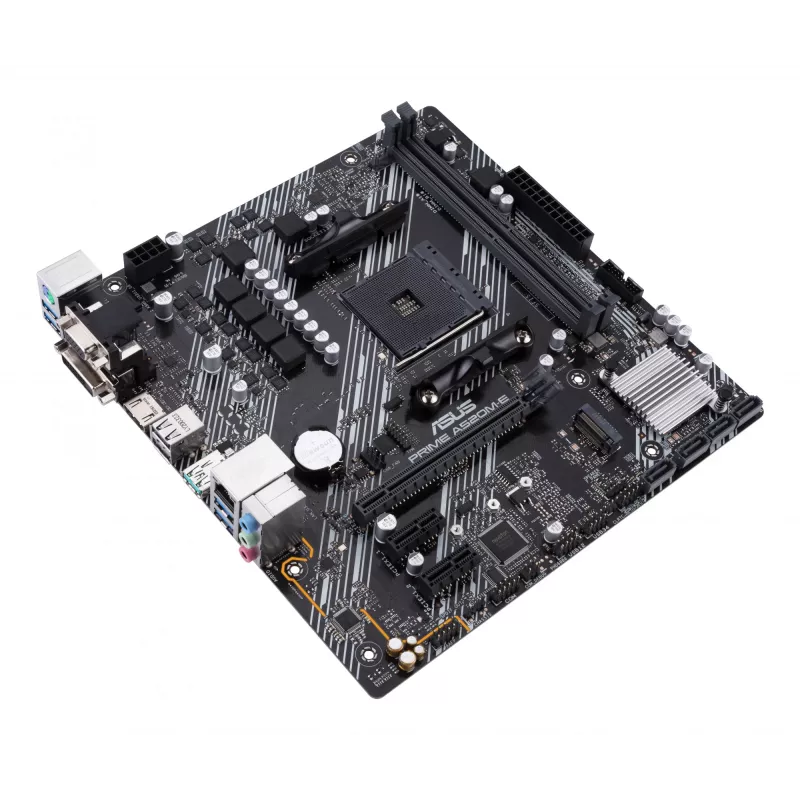 Mātesplate ASUS PRIME A520M-E/CSM, AMD A520, Socket AM4, micro ATX