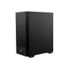MSI MAG FORGE 111R Mid Tower spēļu datora korpuss 'Melns, 1x 120 mm ARGB PWM ventilators, 1-6 ARGB centrmezgls, Mystic Light Sync, rūdīta stikla panelis, ATX, mATX, mini-ITX'
