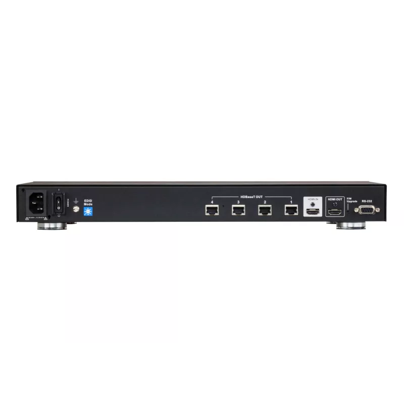 ATEN 4-portu HDMI CAT5e/6 sadalītājs pa vienu Cat kabeli / 4K / RS232 / HDBaseT