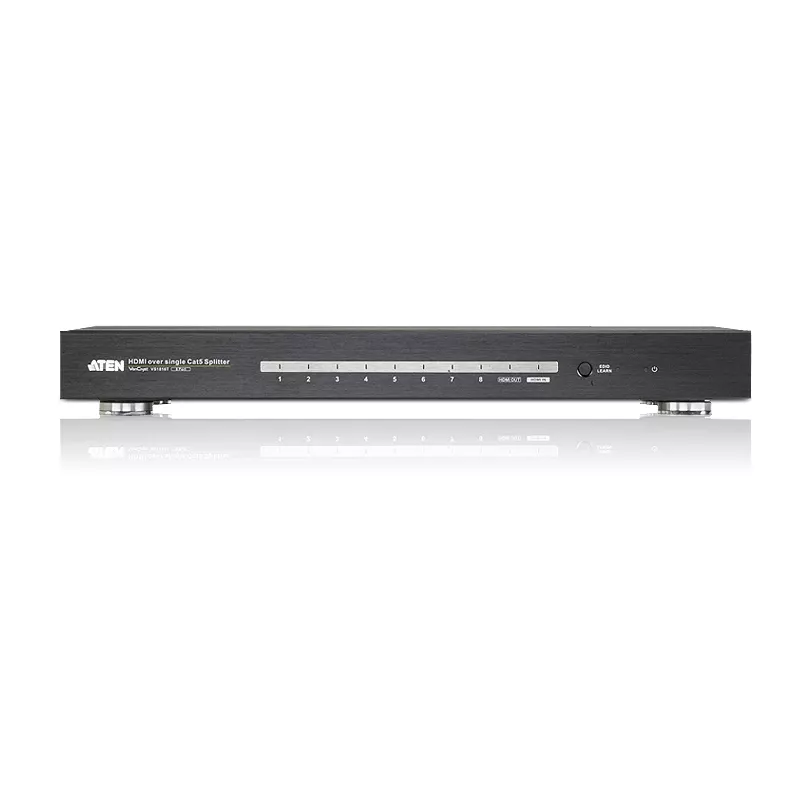 ATEN 8-Port HDMI CAT5e/6 Splitter over Single Cat kabelis / 4K / RS232 / HDBaseT