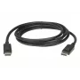 ATEN 3 m DisplayPort rev.1.4 kabelis, 3 m, DisplayPort, HDMI, vīrišķais, vīrišķais, taisns