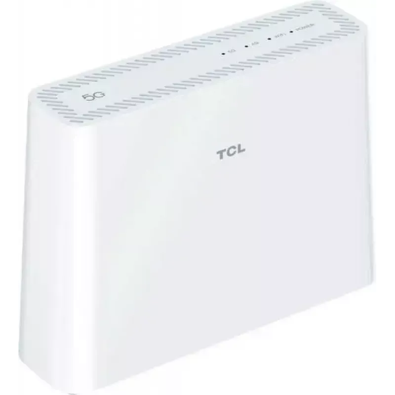 Mobilā tīkla maršrutētājs JetWorld TCL LINKHUB HH515L — divjoslu Wi‑Fi 2,4/5 GHz, 3000 Mb/s, Gigabit Ethernet, 4G/5G (Sub6), Micro-USB, balts
