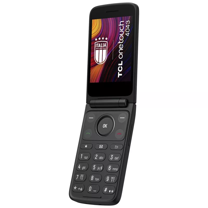 TCL OneTouch 4043 8.13 cm (3.2 collu) 130.6 g pelēks vienkāršais tālrunis
