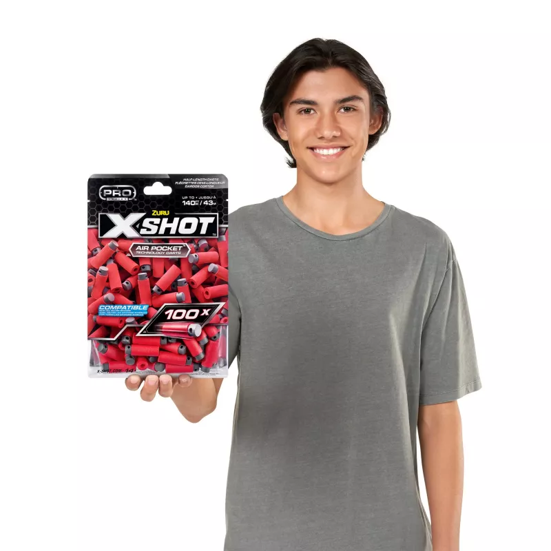 XSHOT Pro Series Half-Length Darts Refill komplekts (100 Darts) ZURU