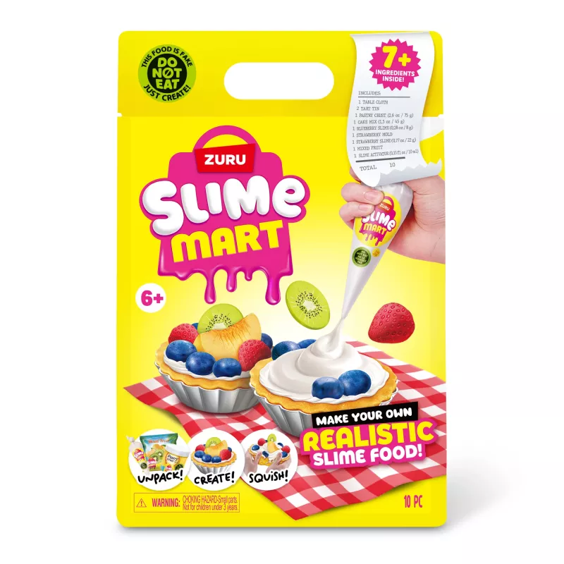 ZURU Slime Mart Small Bag, Rotaļlietu pārtika, 6 gadi, Daudzkrāsains