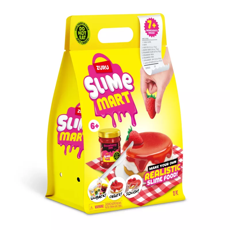 ZURU Slime Mart Small Bag, Rotaļlietu pārtika, 6 gadi, Daudzkrāsains