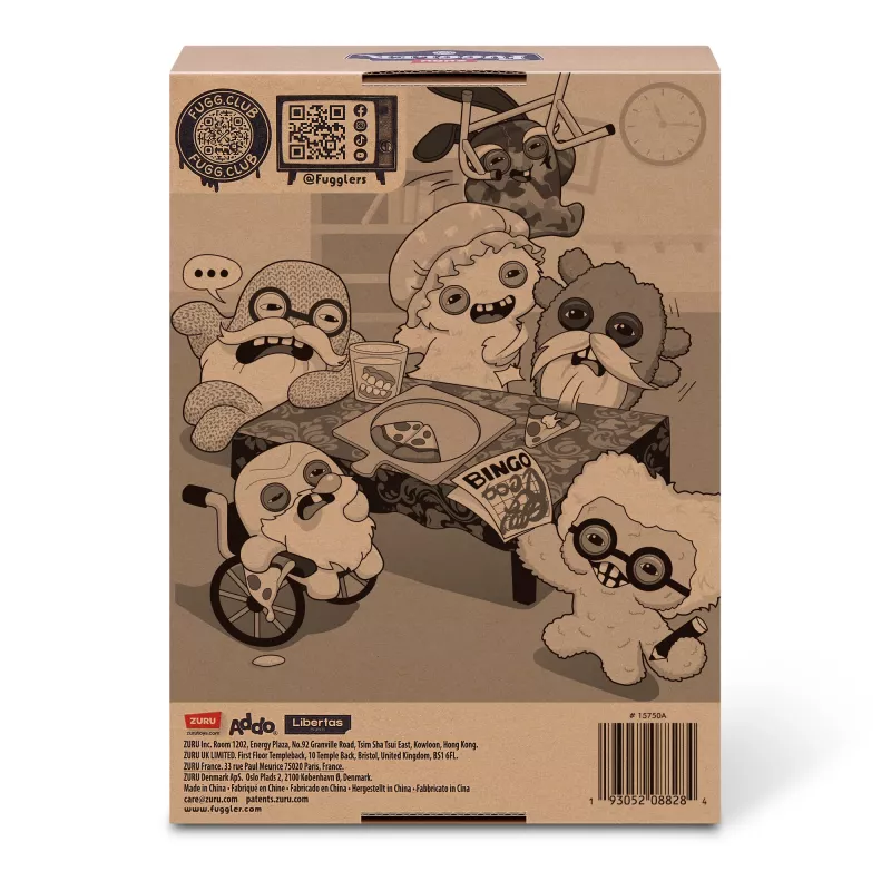 Hug-A-Lumps Fuggler Old Fogies 9 collu sortiments, Lelle, 0 g.