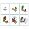 MAX Build more Premium mājas celtniecības klucīšu kolekcija, Celtniecības klucīši, 8 gadi, Plastmasa, 181 gab., 197 g