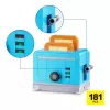 MAX Build more Premium mājas celtniecības klucīšu kolekcija, Celtniecības klucīši, 8 gadi, Plastmasa, 181 gab., 197 g