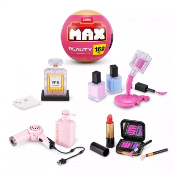 MAX Build more Premium Beauty Building Bricks Collection, Building blocks, 8 yr(s), Plastmasa, 169 gab., 197 g