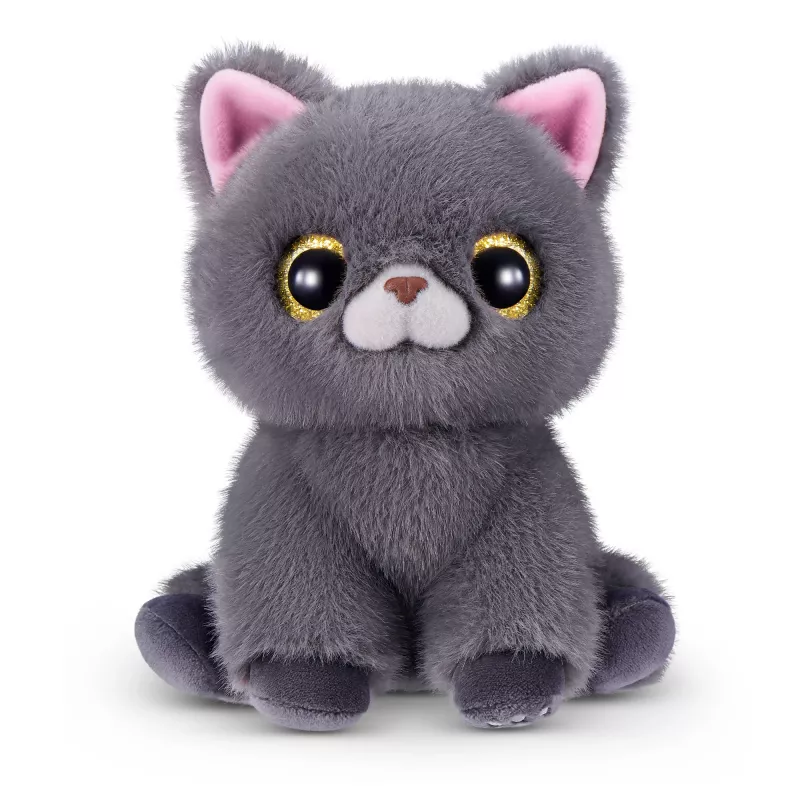 Rotaļu kaķis Zuru Pets Alive Smitten Kittens Series 2 — interaktīva skanoša rotaļlieta, piemērota no 3 gadu vecuma, AAA baterijas
