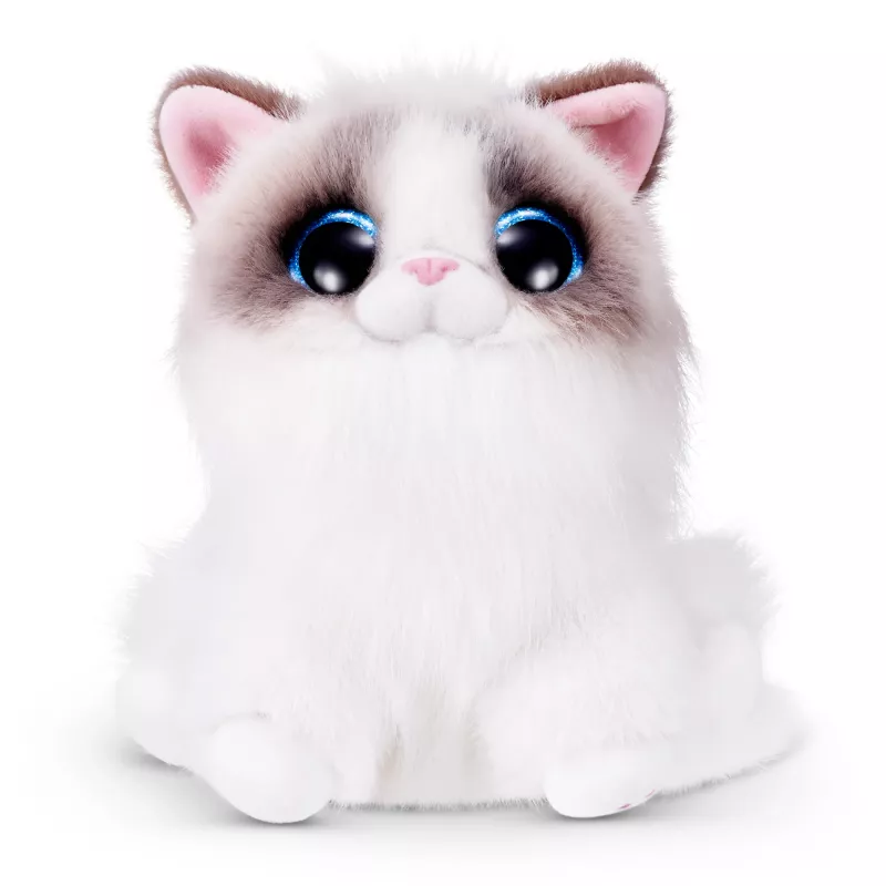 Rotaļu kaķis Zuru Pets Alive Smitten Kittens Series 2 — interaktīva skanoša rotaļlieta, piemērota no 3 gadu vecuma, AAA baterijas