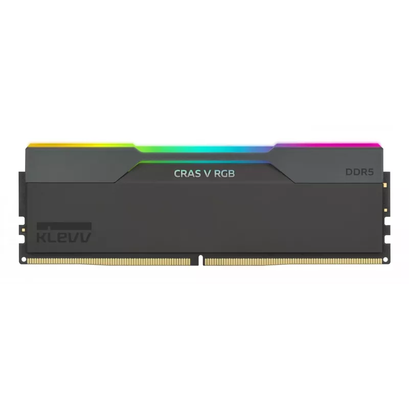 Klevv 64 GB (2 x 32 GB) 6000 MHz CL30 DDR5 spēļu operatīvās atmiņas modulis 30-36-36-76 CRAS V RGB