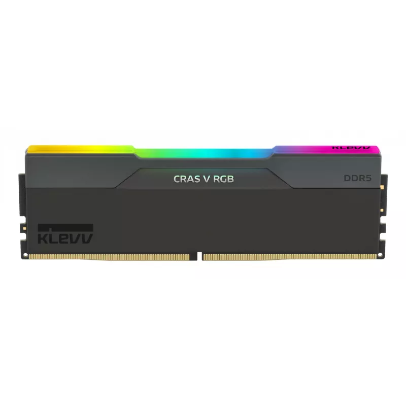 Klevv 64 GB (2 x 32 GB) 6000 MHz CL30 DDR5 spēļu operatīvās atmiņas modulis 30-36-36-76 CRAS V RGB