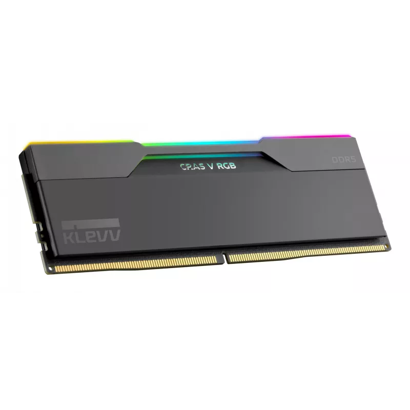 Klevv 64 GB (2 x 32 GB) 6000 MHz CL30 DDR5 spēļu operatīvās atmiņas modulis 30-36-36-76 CRAS V RGB