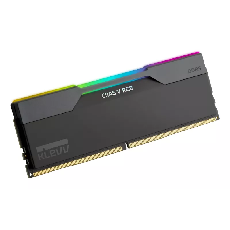 Klevv 64 GB (2 x 32 GB) 6000 MHz CL30 DDR5 spēļu operatīvās atmiņas modulis 30-36-36-76 CRAS V RGB