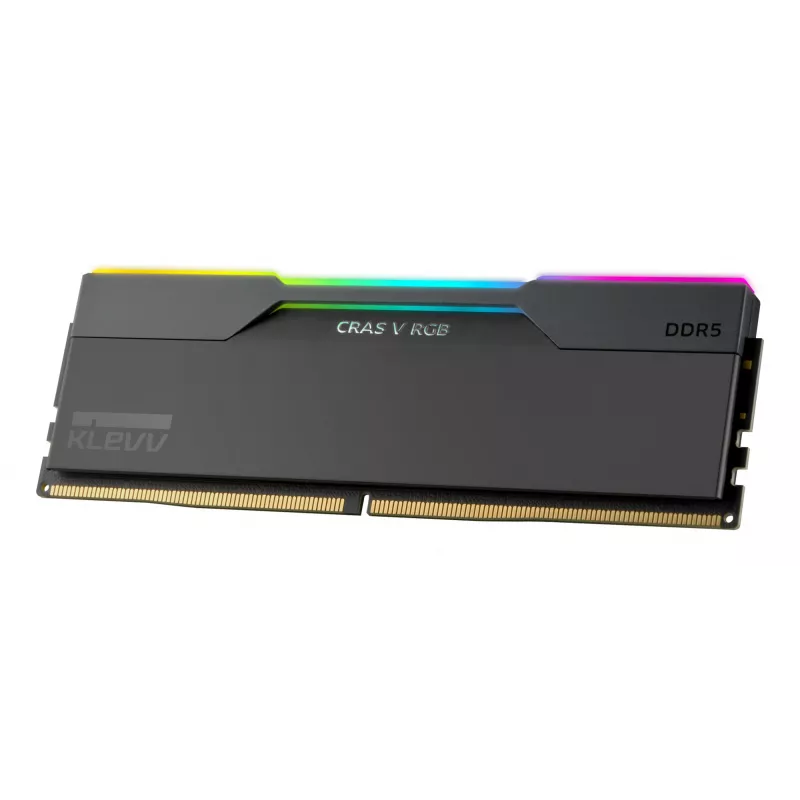 Klevv 64 GB (2 x 32 GB) 6000 MHz CL30 DDR5 spēļu operatīvās atmiņas modulis 30-36-36-76 CRAS V RGB