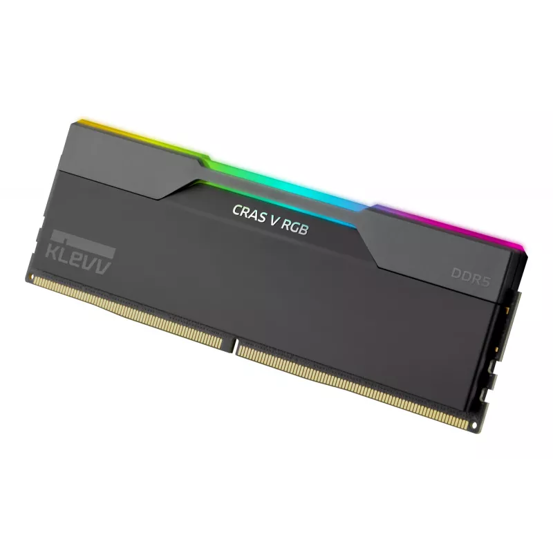 Klevv 64 GB (2 x 32 GB) 6000 MHz CL30 DDR5 spēļu operatīvās atmiņas modulis 30-36-36-76 CRAS V RGB