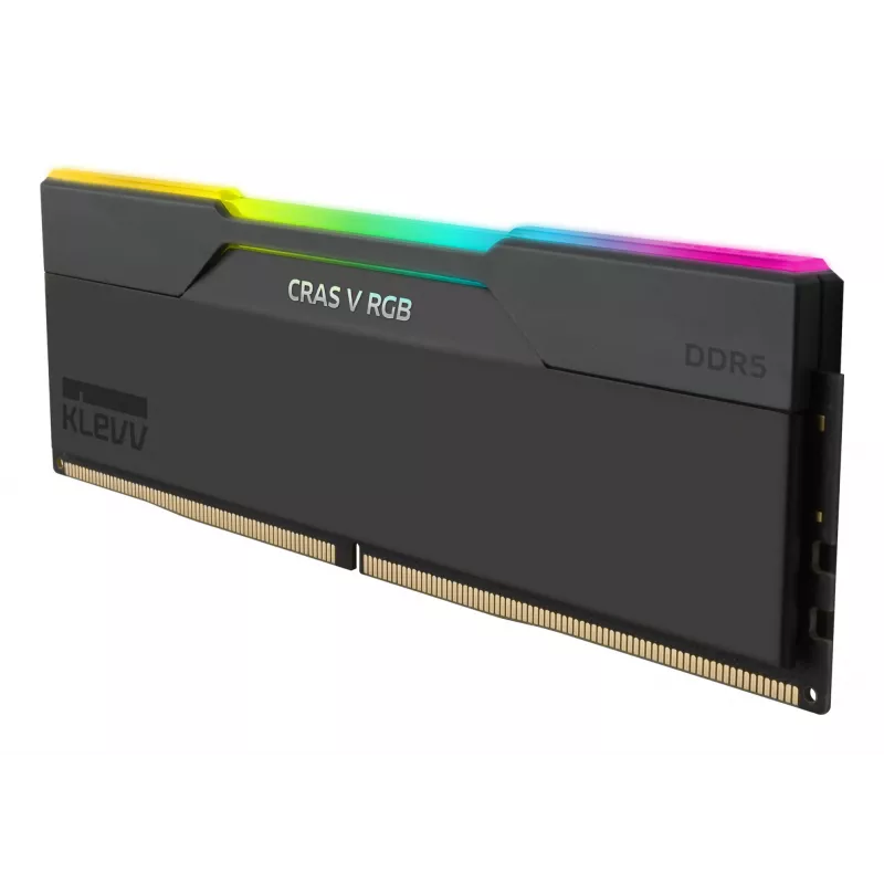 Klevv 64 GB (2 x 32 GB) 6000 MHz CL30 DDR5 spēļu operatīvās atmiņas modulis 30-36-36-76 CRAS V RGB