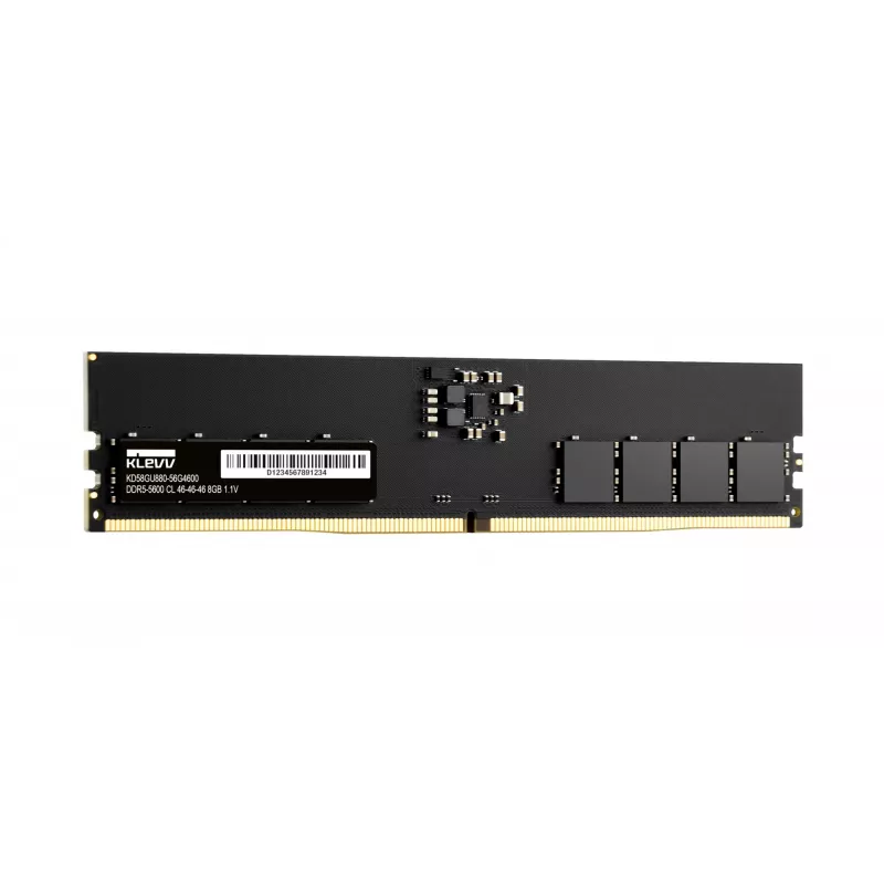 Galddatora RAM KLEVV 8GB DDR5 5600MHz CL46 288-pin DIMM 1.1V (46-46-46-90)