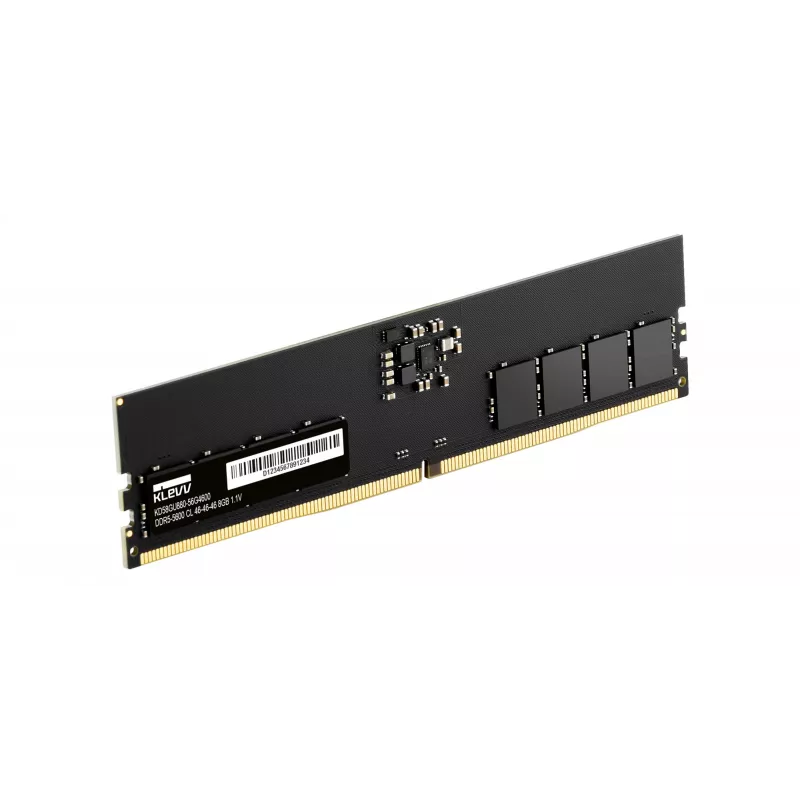 Galddatora RAM KLEVV 8GB DDR5 5600MHz CL46 288-pin DIMM 1.1V (46-46-46-90)