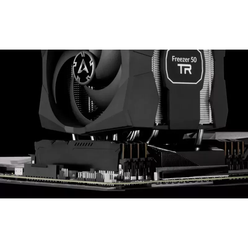 ARCTIC Freezer 50 TR - divu torņu CPU dzesētājs AMD Ryzen Threadripper ar A-RGB
