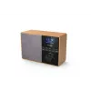 Philips TAR5505/10 radio pārnēsājams digitāls melns, pelēks, koka apdare