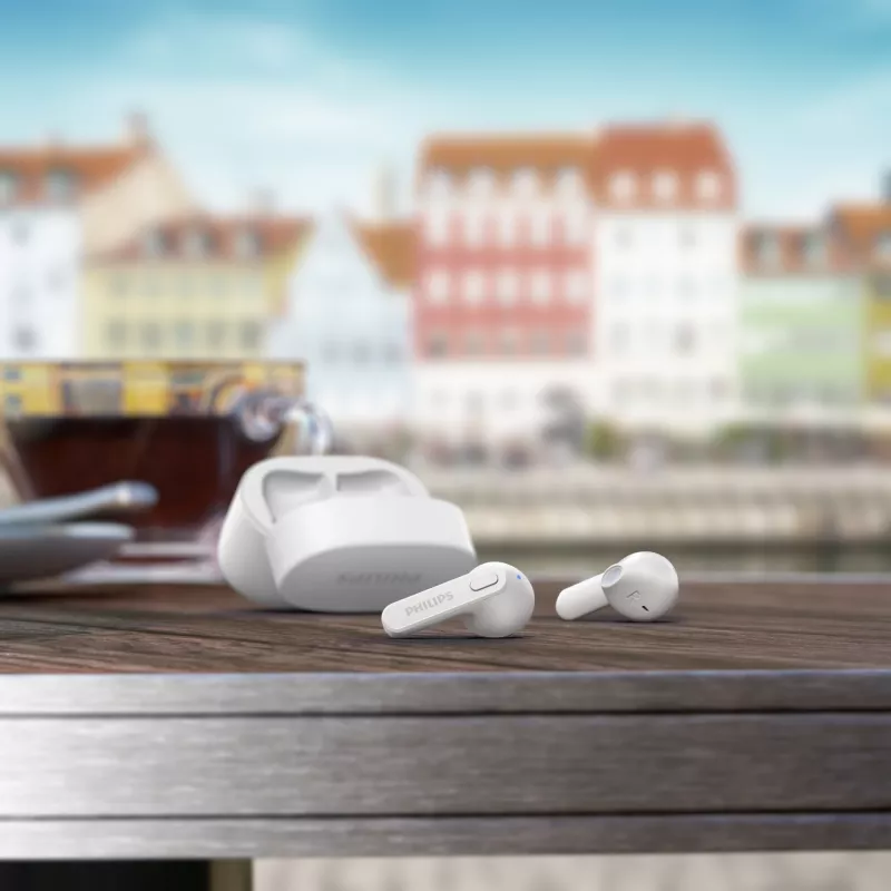 Philips 2000 sērijas TAT2236WT austiņas Bezvadu Ievietojamās Zvani/Mūzika Bluetooth Balts