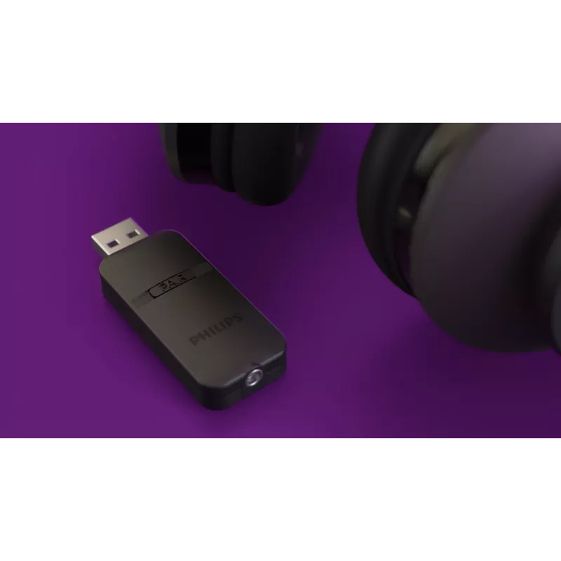 Philips 6000 sērija TAH6206BK/00 austiņas/headset Bezvadu Galvas lente Mūzika Bluetooth Melns