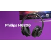Philips 6000 sērija TAH6206BK/00 austiņas/headset Bezvadu Galvas lente Mūzika Bluetooth Melns