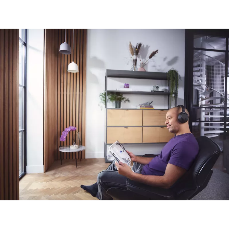 Philips 6000 sērija TAH6206BK/00 austiņas/headset Bezvadu Galvas lente Mūzika Bluetooth Melns