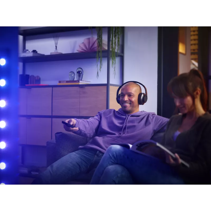 Philips 6000 sērija TAH6206BK/00 austiņas/headset Bezvadu Galvas lente Mūzika Bluetooth Melns
