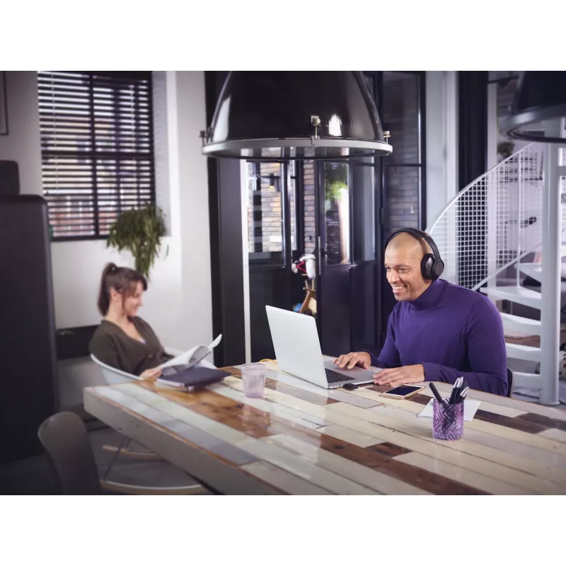 Philips 6000 sērija TAH6206BK/00 austiņas/headset Bezvadu Galvas lente Mūzika Bluetooth Melns
