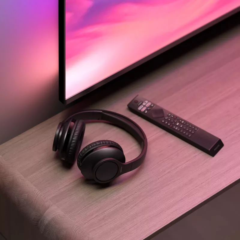 Philips 6000 sērija TAH6206BK/00 austiņas/headset Bezvadu Galvas lente Mūzika Bluetooth Melns