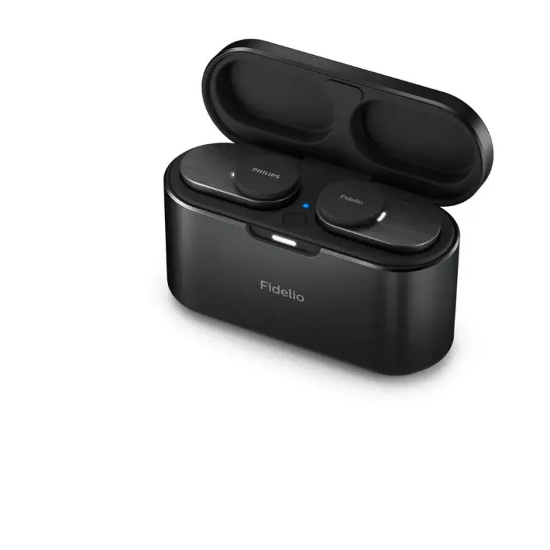 Philips T1BK/00 austiņas/austiņu komplekts True Wireless Stereo (TWS) ievietojamās zvaniem/mūzikai USB Type-C Bluetooth melns