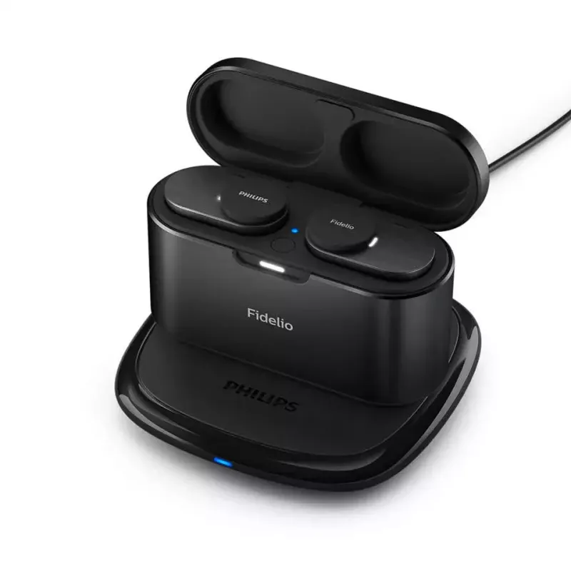 Philips T1BK/00 austiņas/austiņu komplekts True Wireless Stereo (TWS) ievietojamās zvaniem/mūzikai USB Type-C Bluetooth melns
