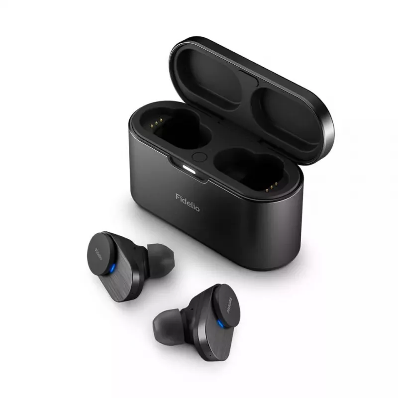 Philips T1BK/00 austiņas/austiņu komplekts True Wireless Stereo (TWS) ievietojamās zvaniem/mūzikai USB Type-C Bluetooth melns