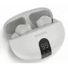 Bezvadu austiņas Philips TAT2520WT/00 — Bluetooth, zvaniem un mūzikai, 20–20000 Hz, 10 m diapazons, balta, 40 g
