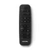 Mājas audio mikrosistēma Philips TAM4205M2/12 — 80 W RMS, 2 ceļu skaļruņi, Bluetooth, FM, LED displejs, paplātes diska ielāde (Melns/Sudraba)
