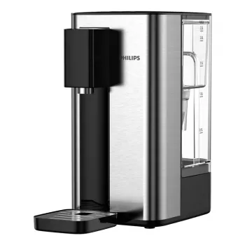 Ūdens dozators Philips ADD5906S melns/nerūsējošais tērauds lietošanai uz galda virsmas, modelis ADD5906S/10