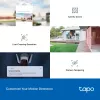 TP-Link Tapo āra drošības Wi-Fi kamera, IP drošības kamera, Āra, Vadu un bezvadu, CE, NCC, Uz sienas, Balta