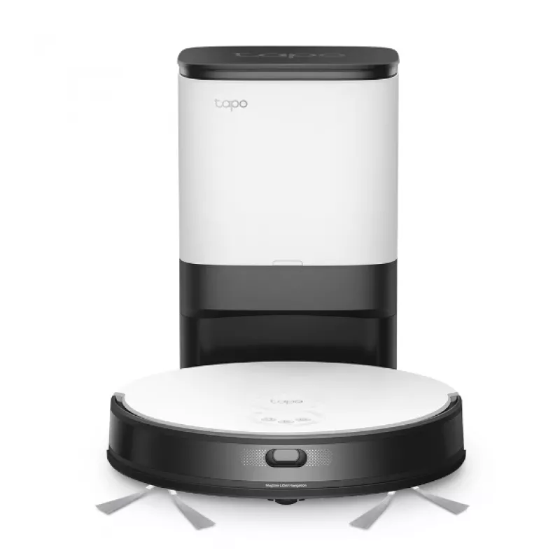 TP-Link Tapo RV20 Mop Plus 0,35 L melns, balts