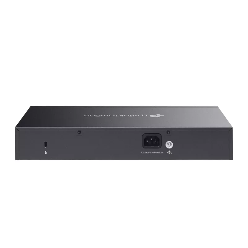TP-Link Omada DS1008X tīkla komutators nevadāms 10G Ethernet (100/1000/10000) 1U melns