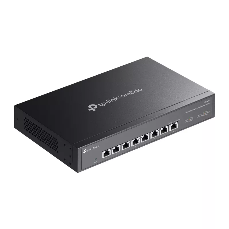TP-Link Omada DS1008X tīkla komutators nevadāms 10G Ethernet (100/1000/10000) 1U melns