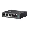 TP-Link Omada DS105GP tīkla komutators Nepārvaldāms Gigabit Ethernet (10/100/1000) Power over Ethernet (PoE) Melns