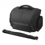 Sony LCS-SC8, plecu soma, Sony, SLT-A58K, SLT-A65V, SLT-A77V, SLT-A99V, NEX-6/B, NEX-6L/B, melna