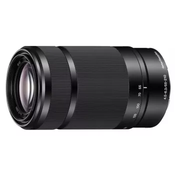 Sony SEL55210 SLR Telefoto objektīvs Melns