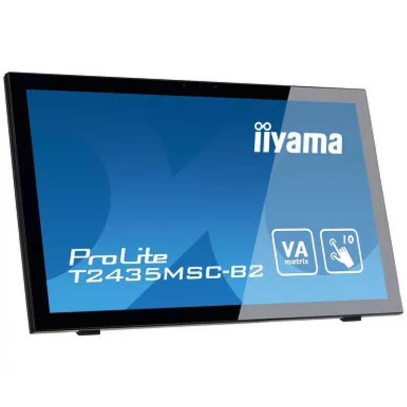 iiyama ProLite T2435MSC-B2 datoru monitors 59,9 cm (23,6 collas) 1920 x 1080 pikseļi Full HD LED skārienjūtīgs melns