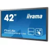 Datora monitors IIYAMA ProLite TH4265MIS-B1AG, 42 collas (106,7 cm), Full HD 1920×1080, LED skārienekrāns, 6,5 ms, 16:9, skaļruņi, VESA, melns