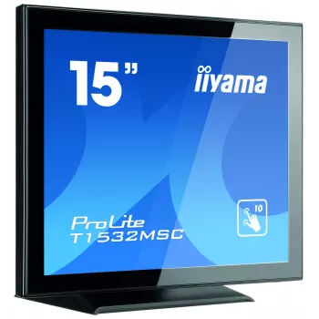 iiyama T1532MSC-B5AG POS monitors 38,1 cm (15 collas) 1024 x 768 pikseļi Skārienjūtīgs ekrāns